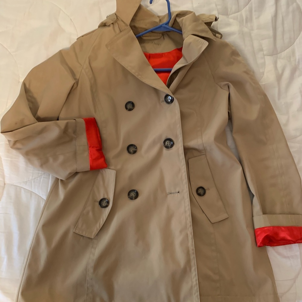 Calvin Klein Trench Jacket - Picture 2 of 6